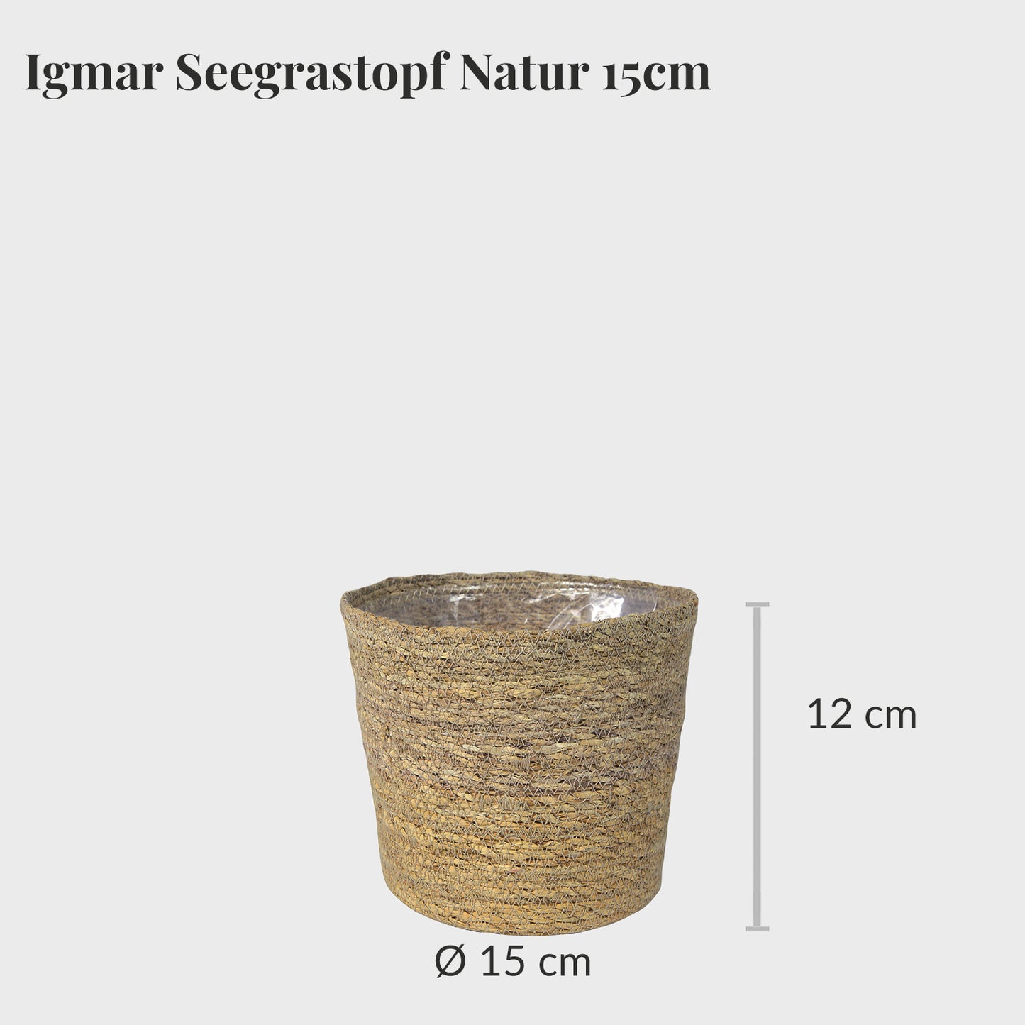 4er Übertopfset 1L 1M 2S Weiß