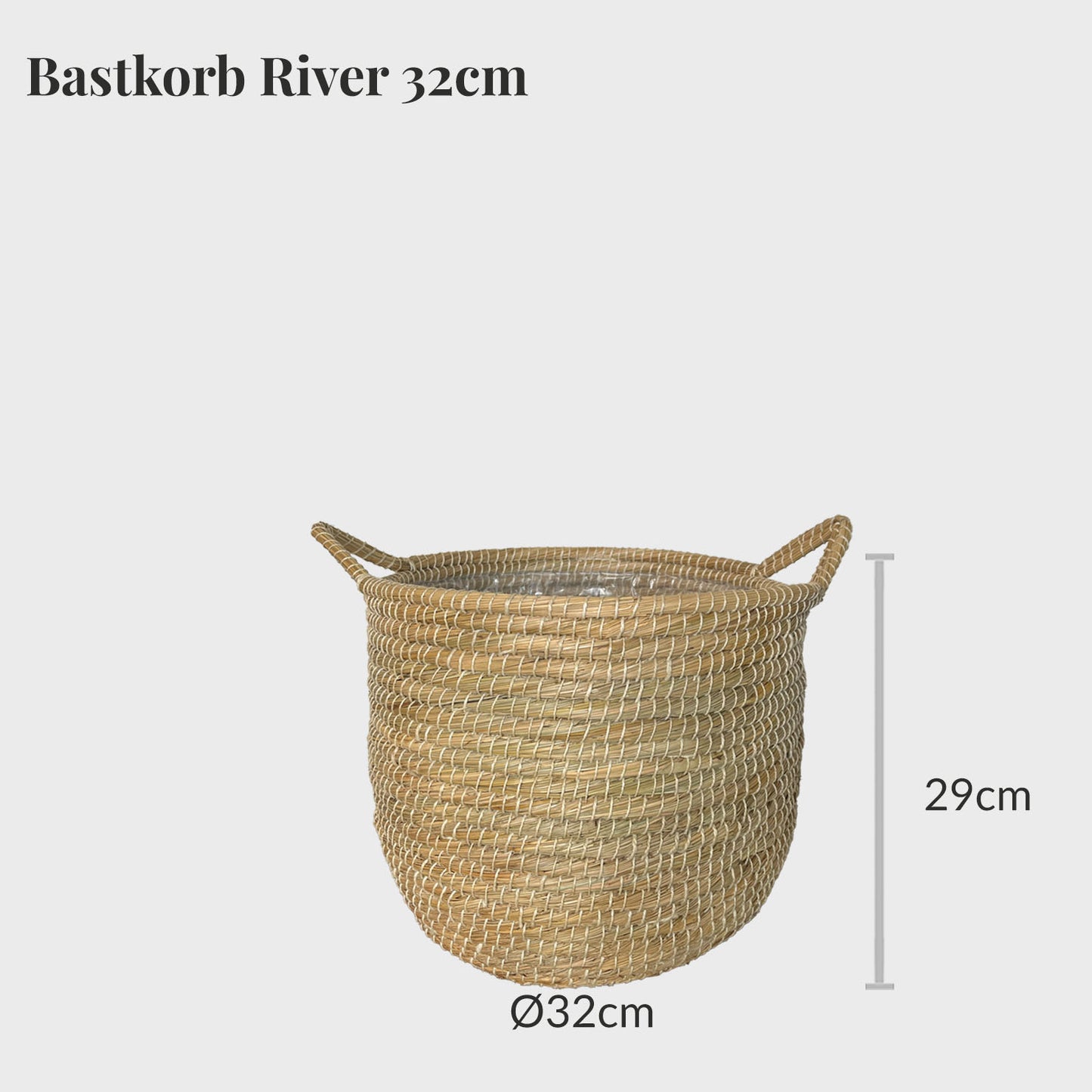 Bastkorb River 4er Set