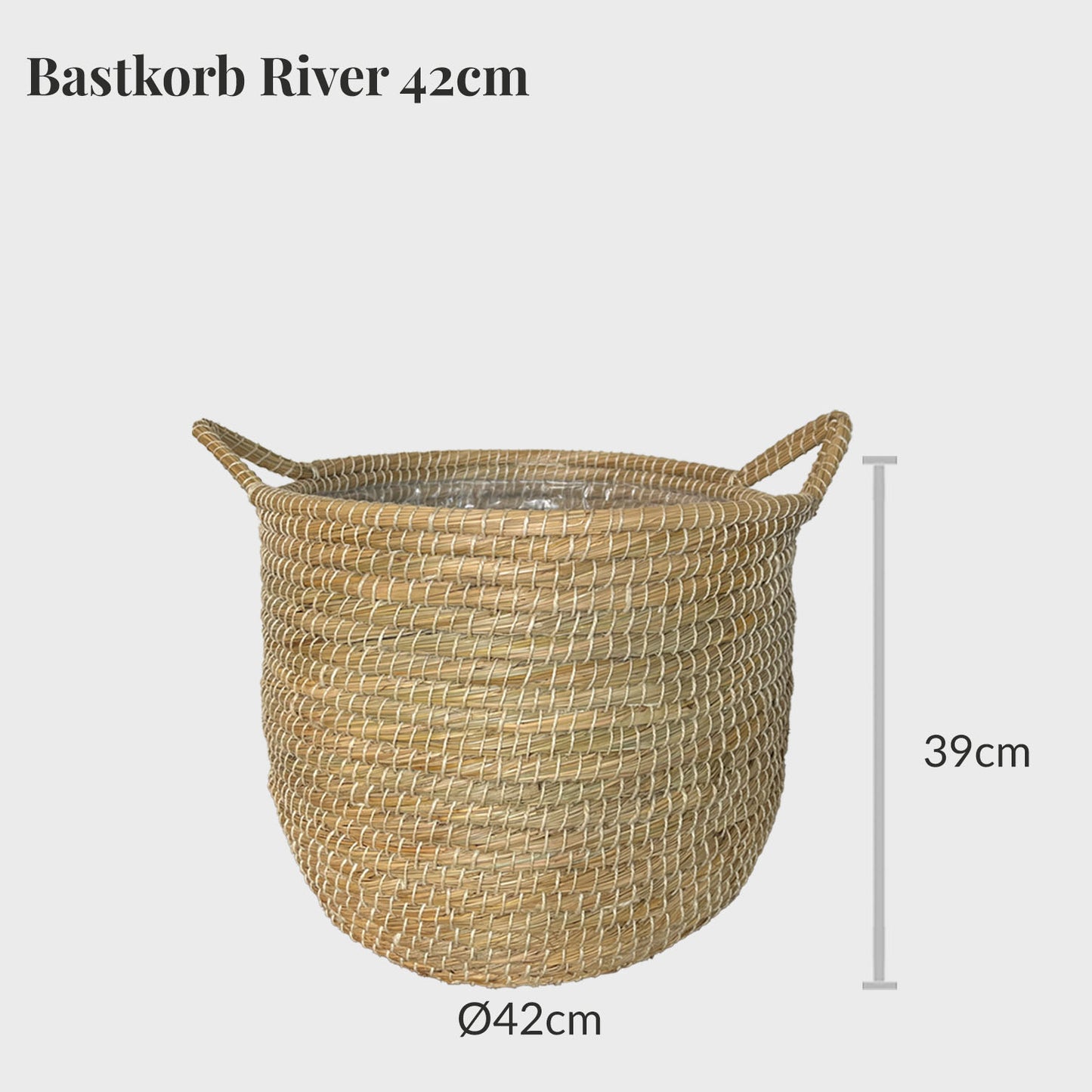 Bastkorb River 4er Set