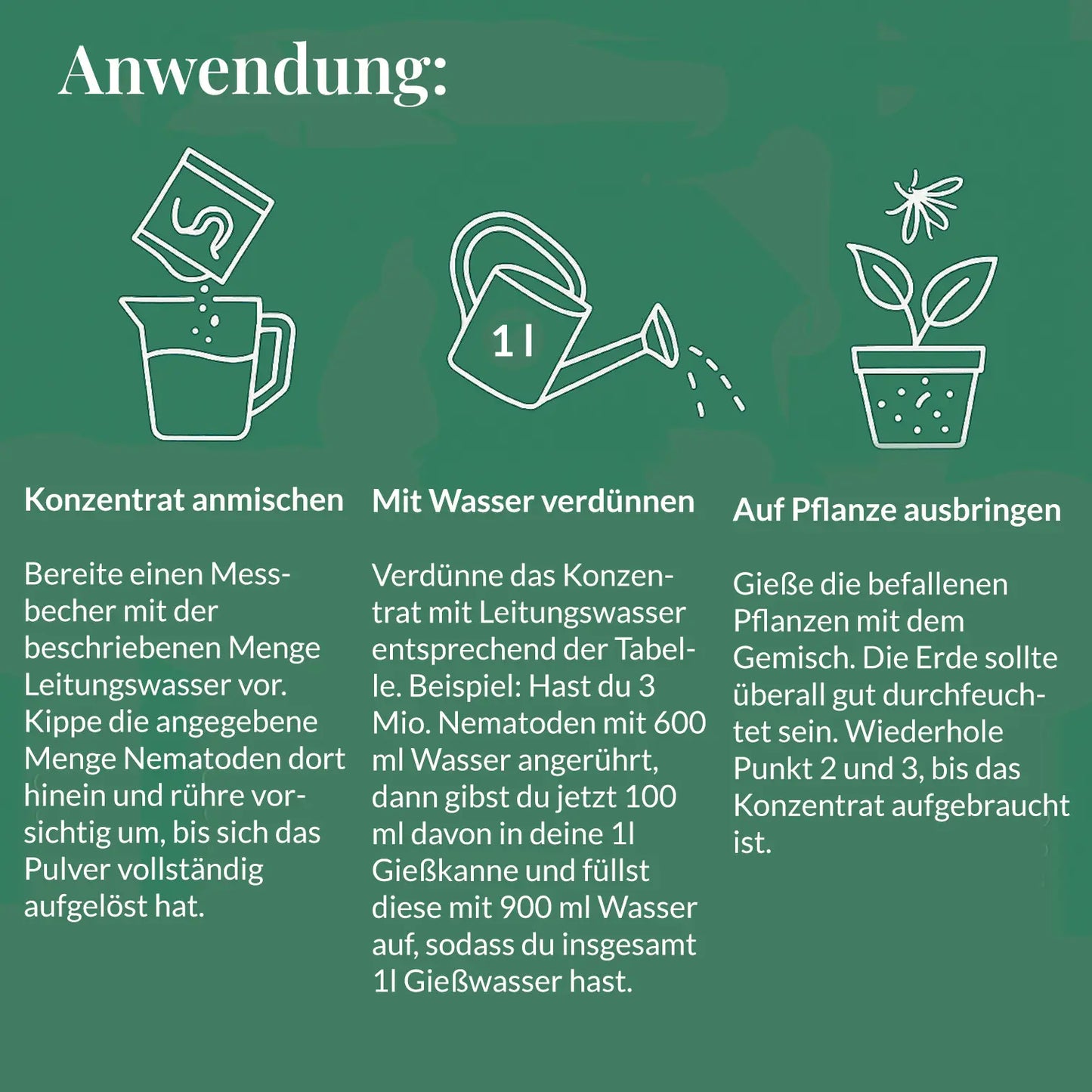 SF Nematoden gegen Trauermücken
