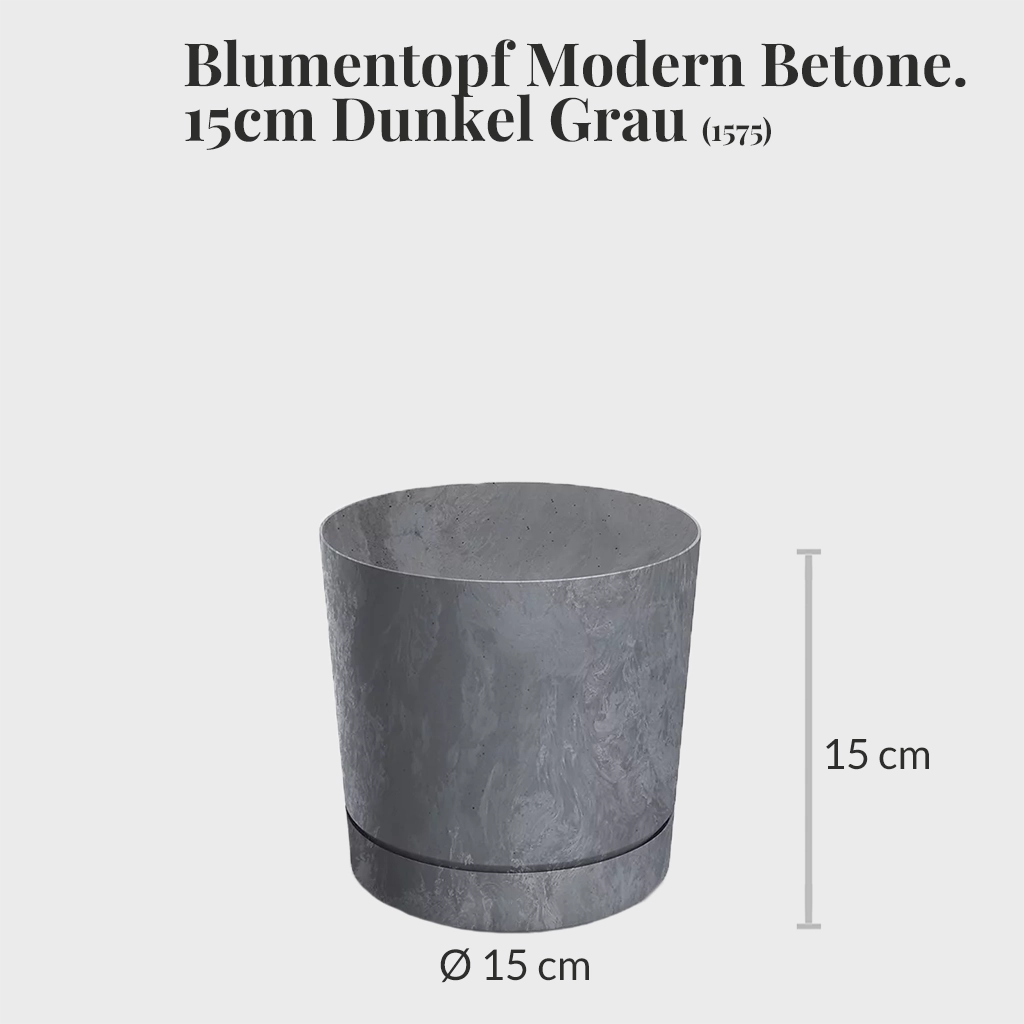 Blumentopf Modern 15cm