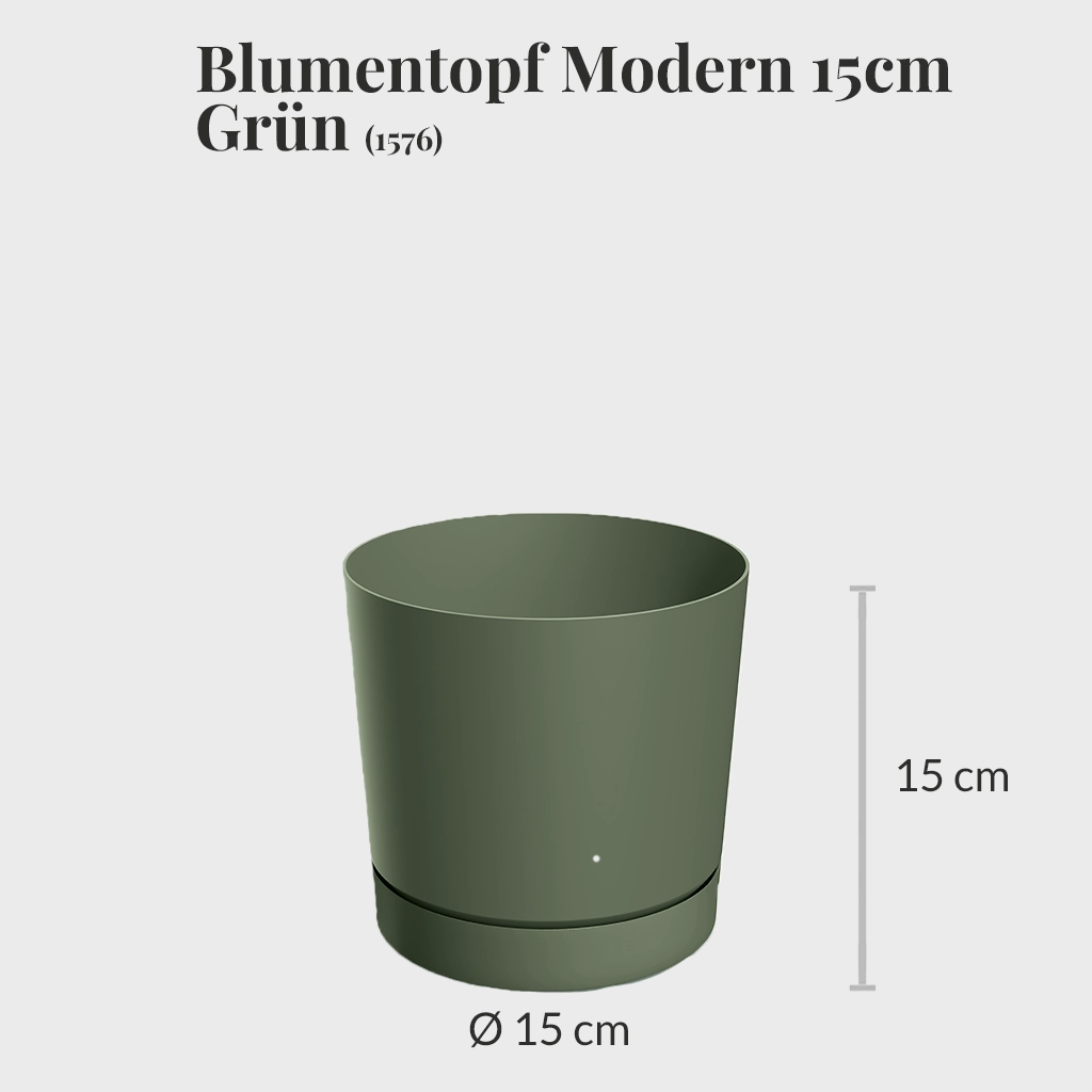 Blumentopf Modern 15cm