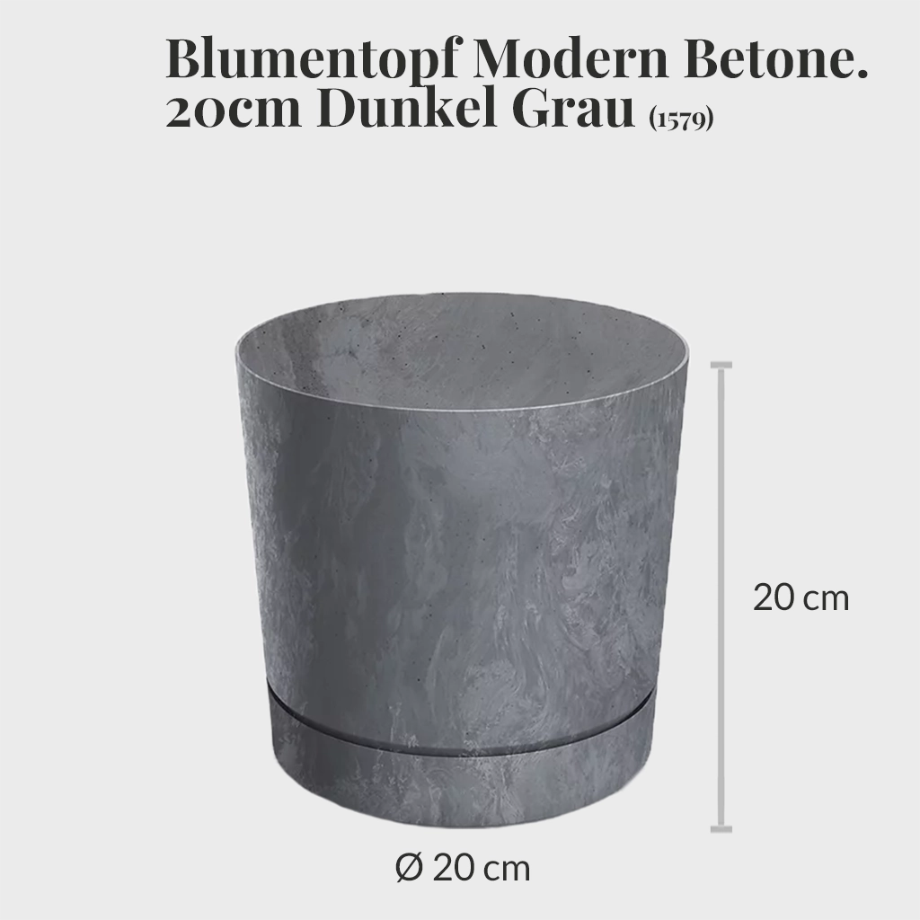 Blumentopf Modern 20cm