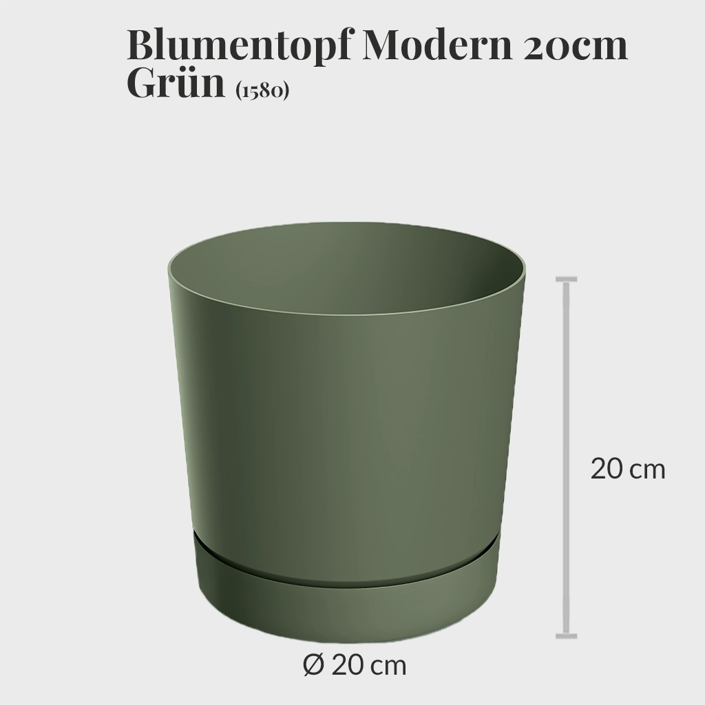 Blumentopf Modern 20cm