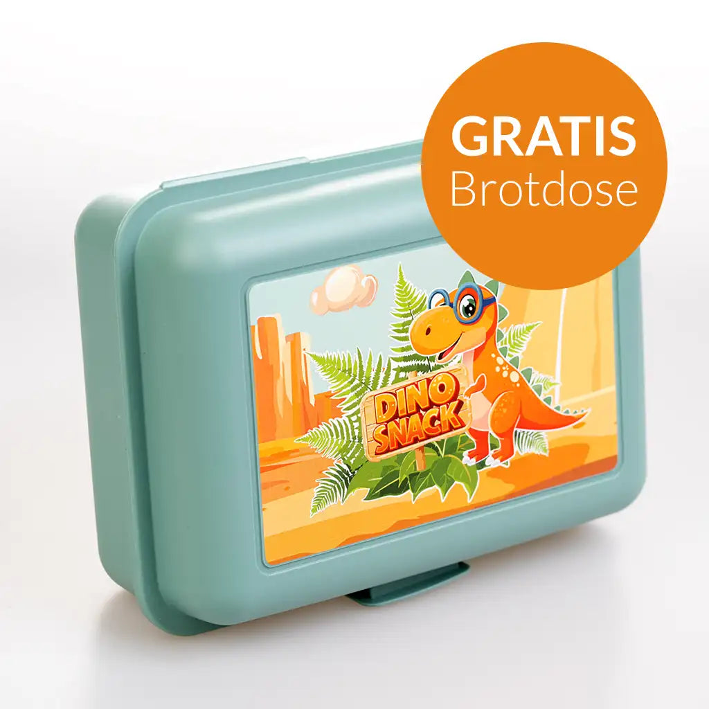 DinoSnack® 4 Pflanzen Set mit GRATIS Brotdose