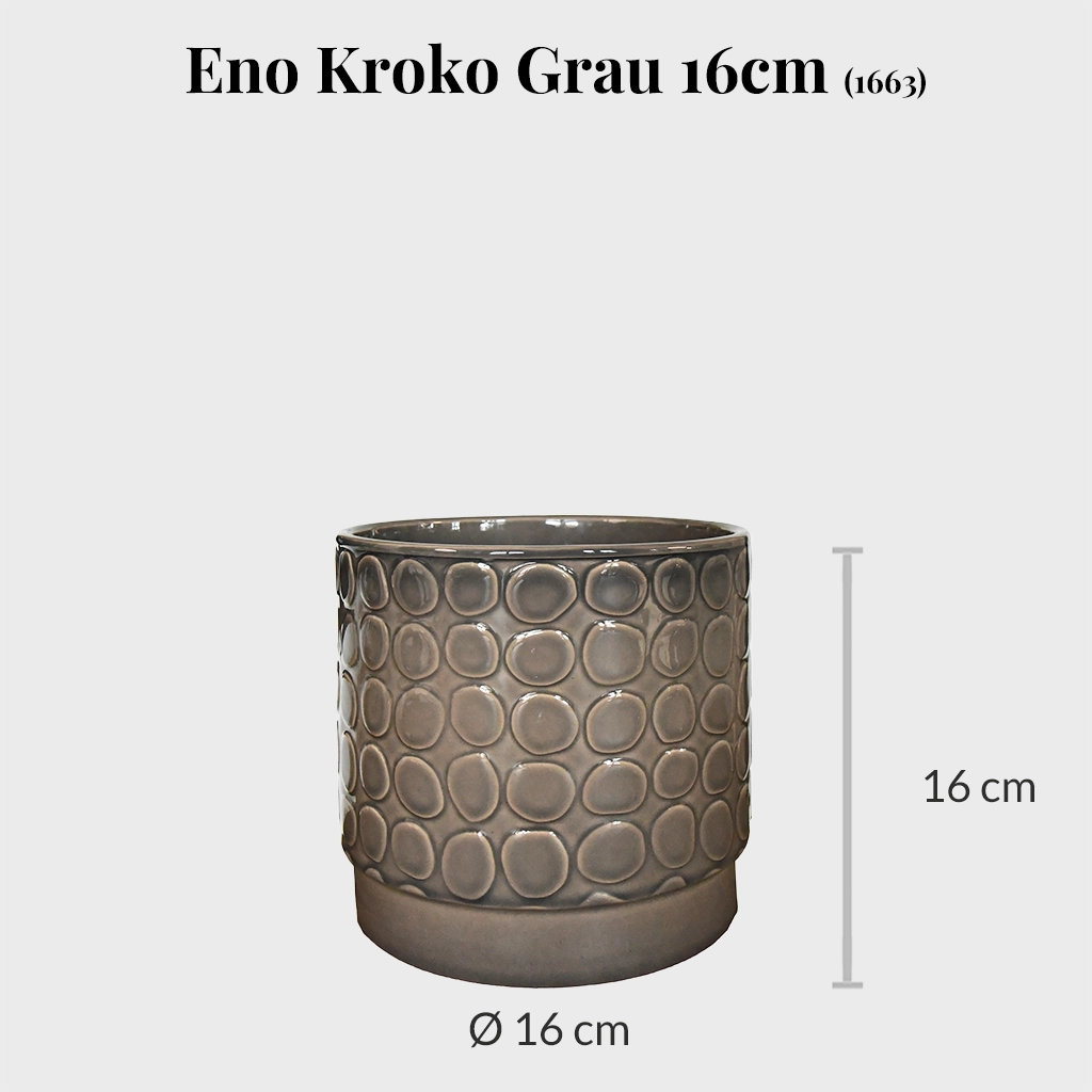 2er Übertopfset 2S Eno Kroko