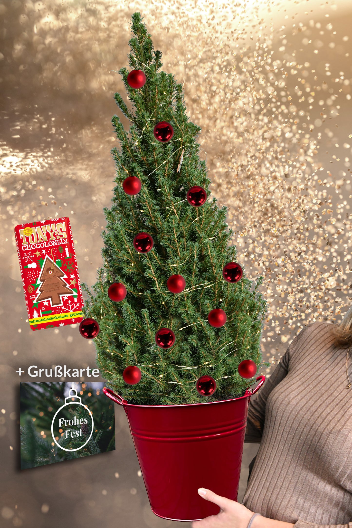 Geschenkset Großes Weihnachtsbaum Set