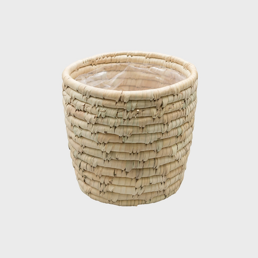 Korb aus Palmenblättern 20cm