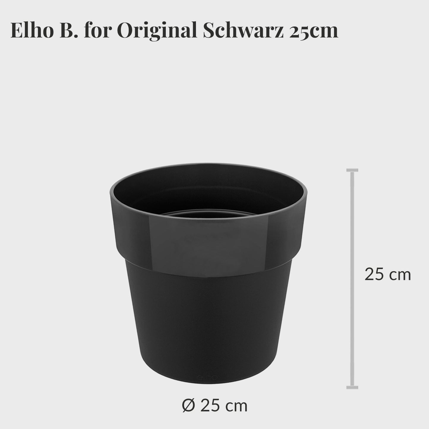 Elho b. for Original 25cm mit Pflanzenständer