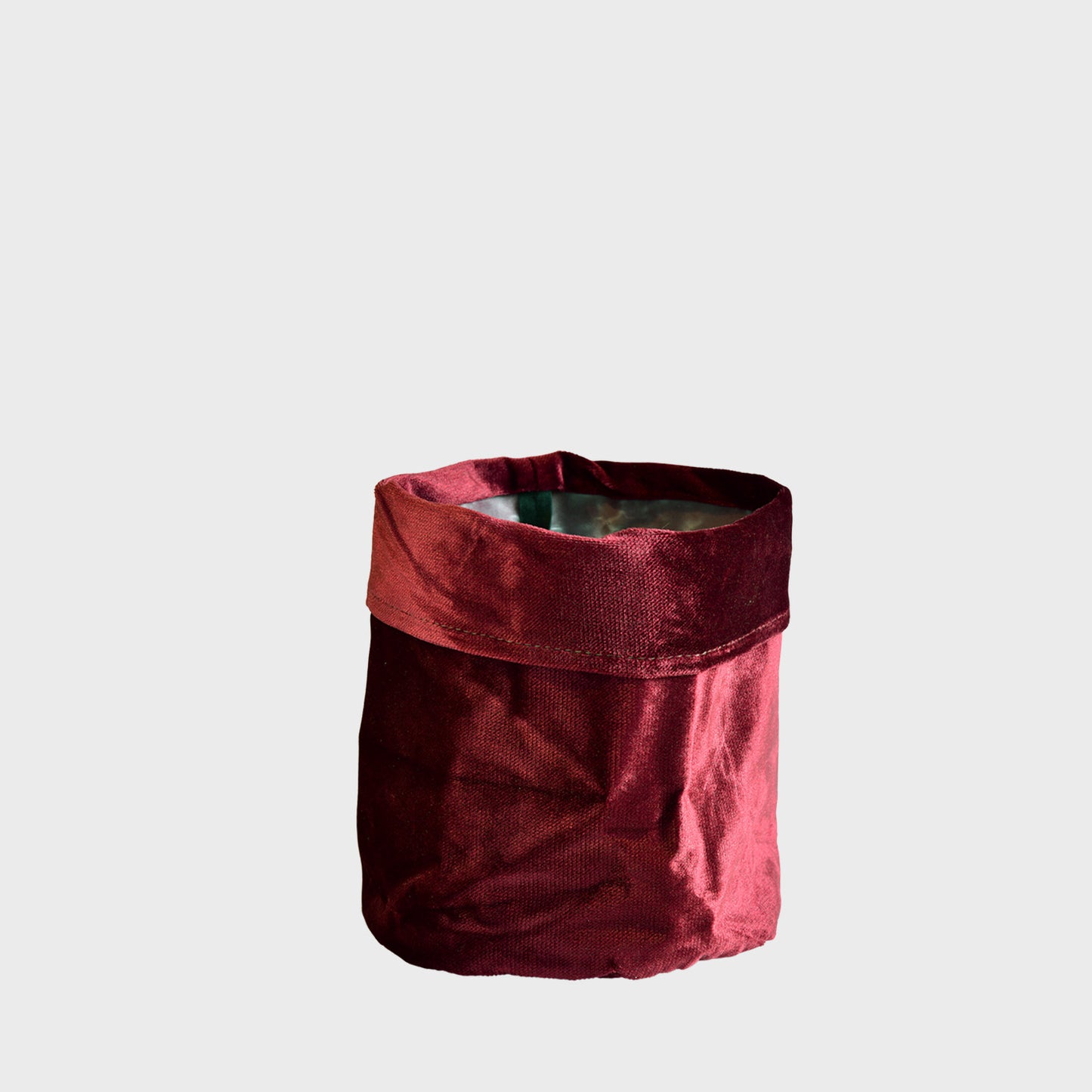 Samtsack Weinrot 18cm