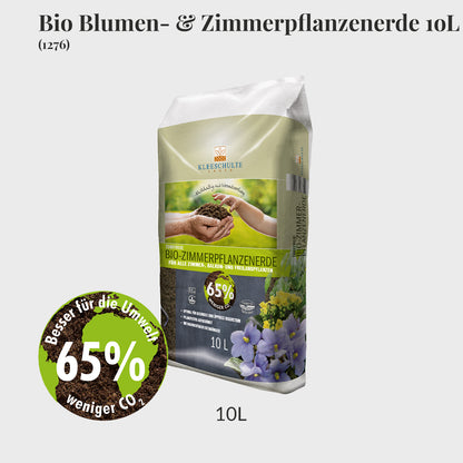 Bio Blumen- & Zimmerpflanzenerde 10L
