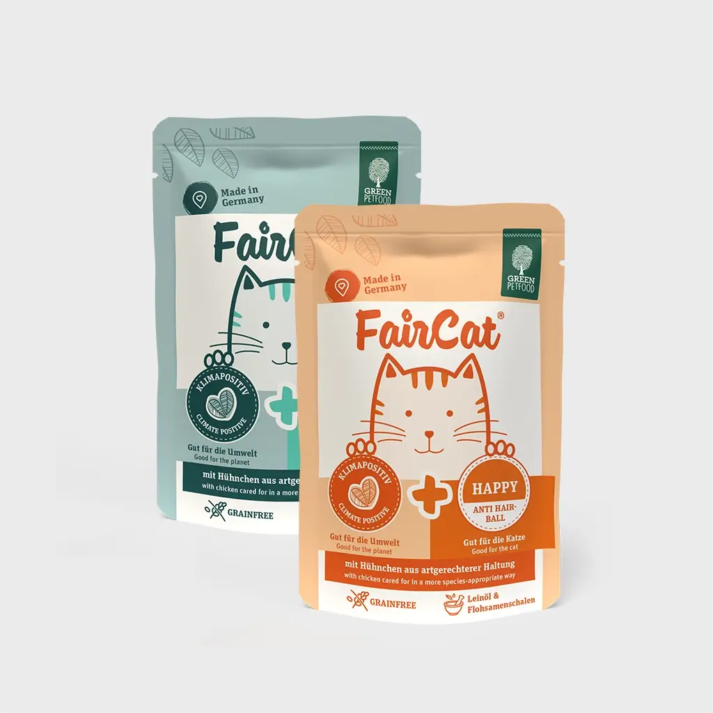 GRATIS Futterprobe FairCat Green Petfood
