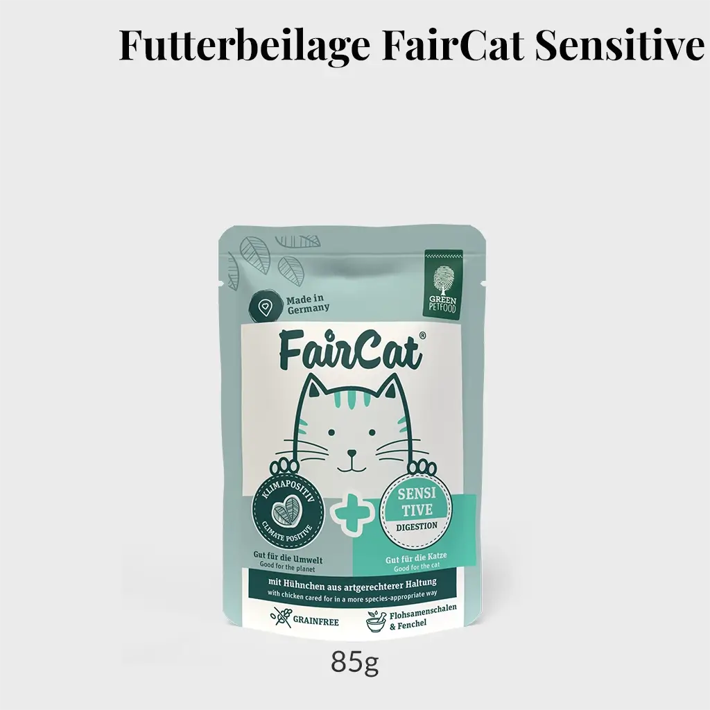 GRATIS Futterprobe FairCat Green Petfood