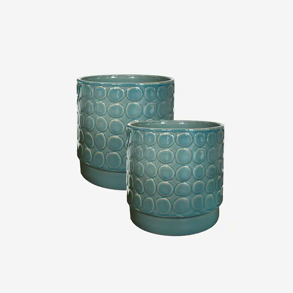 2er Übertopfset 2S Eno Kroko