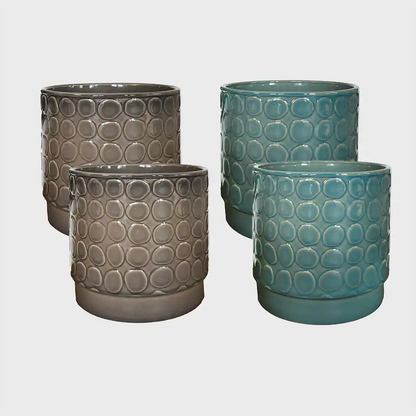 2er Übertopfset 2S Eno Kroko