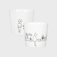 2er Übertopfset Catview & Catwalk