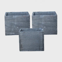 3er Set Holzkistchen 10cm