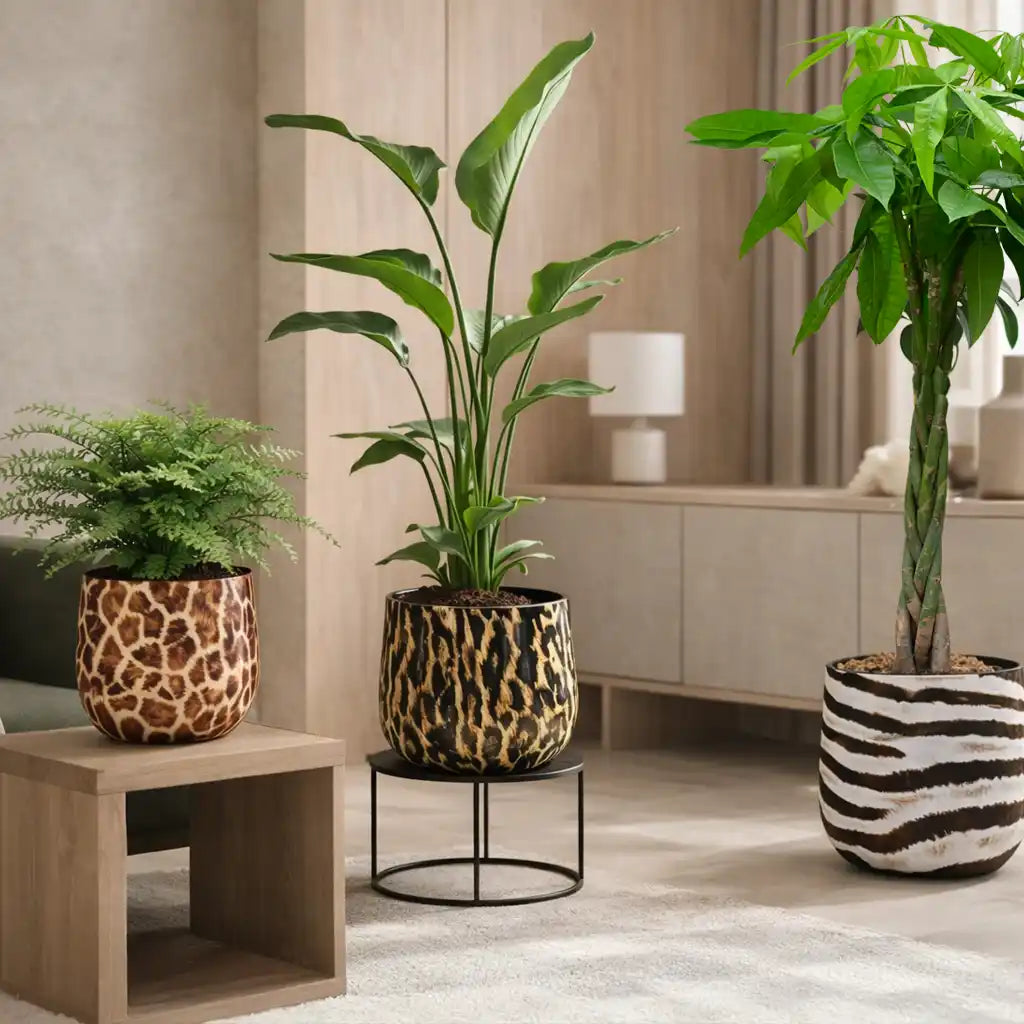 Animalprint Metalltopf 25cm