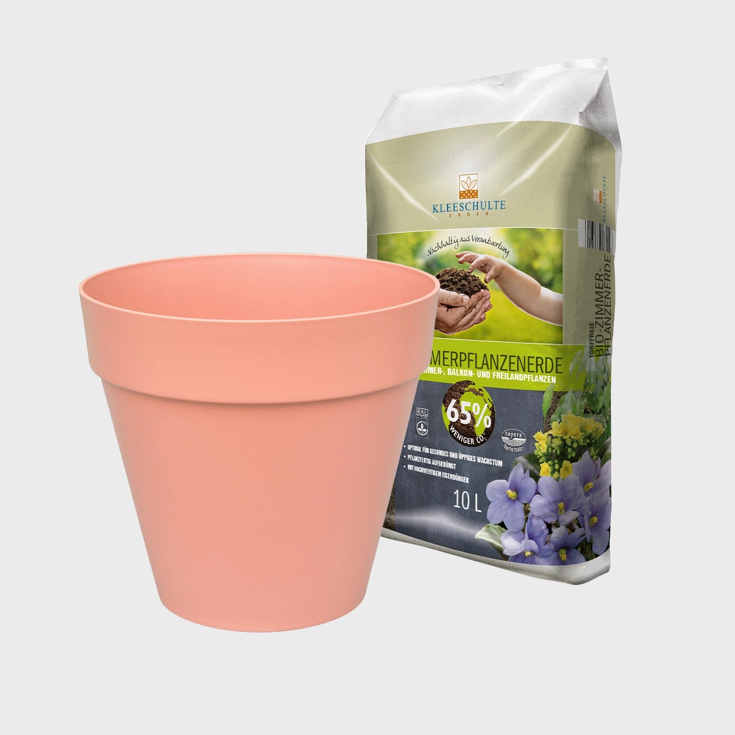 Elho Loft Pflanzkübel 30cm mit Erde 10Lkaufen – Green Me Up