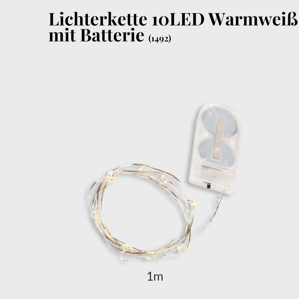 3er Übertopfset 3S Seegraskorb mit Lichterketten 10LED