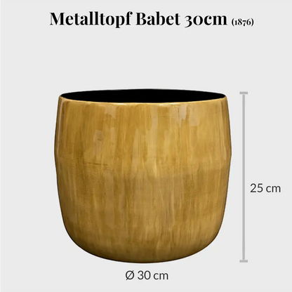 Metalltopf Babet 30cm