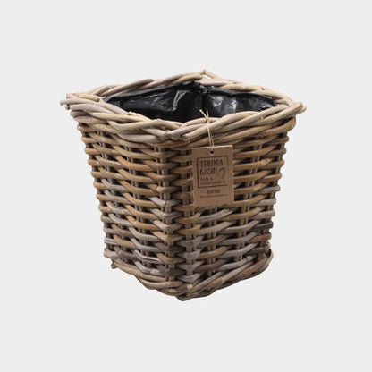 Rattankorb Eckig 24cm