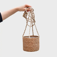 Seegraskorb Hängeampel 15cm