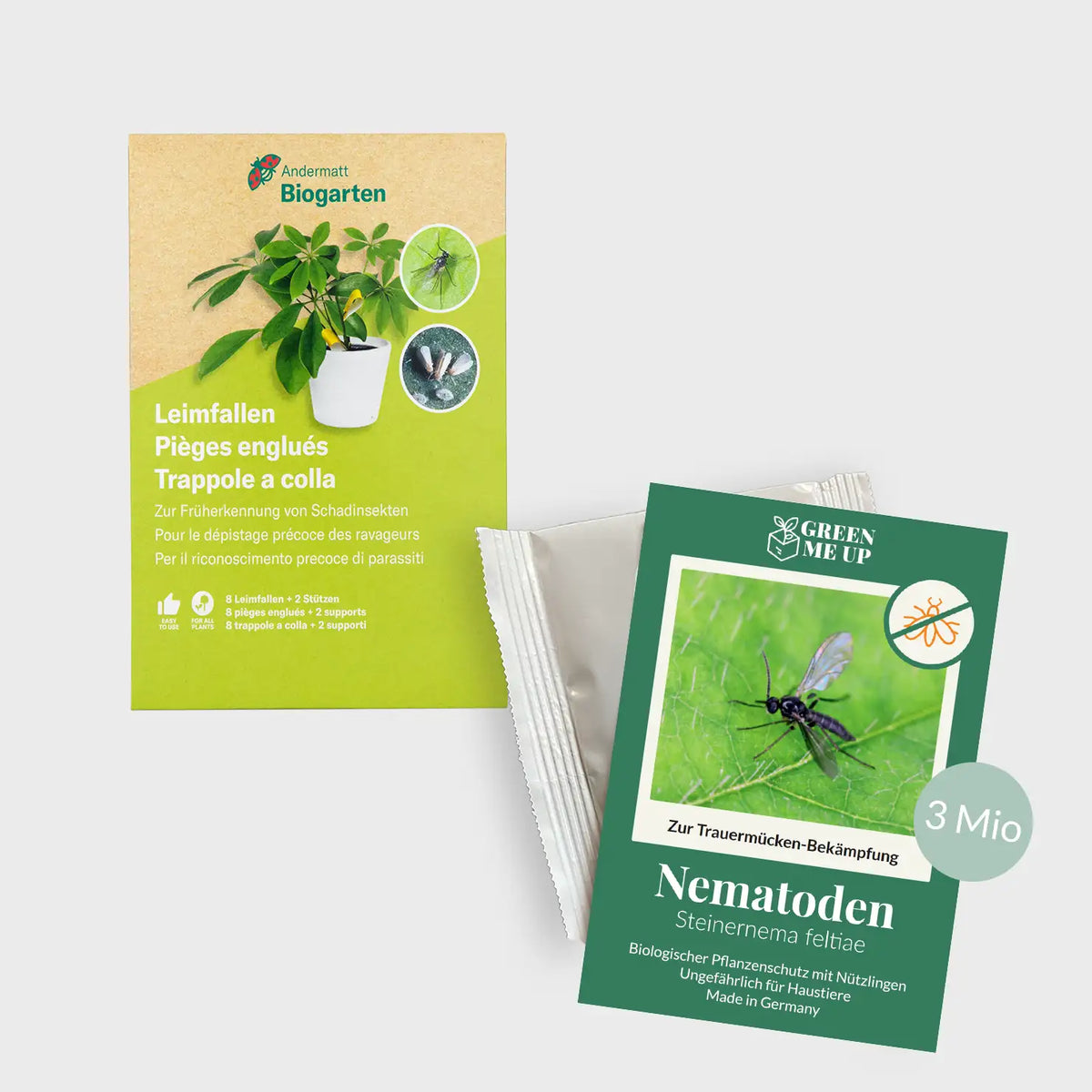 Starterset Trauermücken Adé: Nematoden und Gelbtafeln