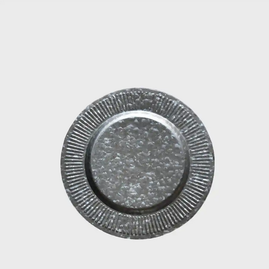 Teller Silber für Kränze 26cm