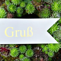 Trauerschleife für große Kränze 10cm
