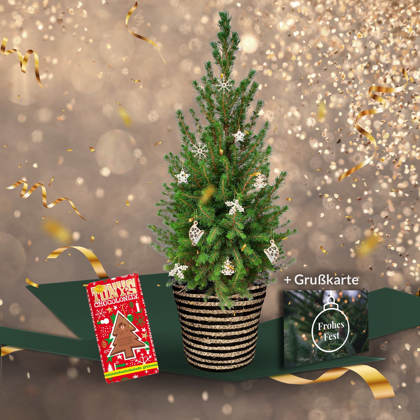 Geschenkset Pop Up Weihnachtsbaum