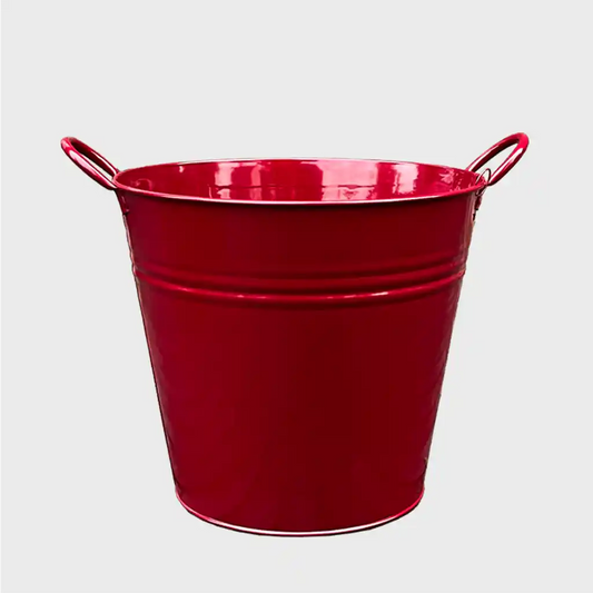 Zinkeimer Rot 30cm (B-Ware)