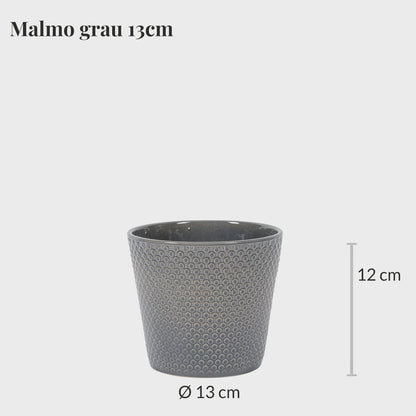 3er Set Malmo Keramik 13cm
