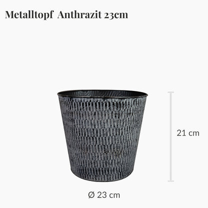 Metalltopf Outdoor 23cm