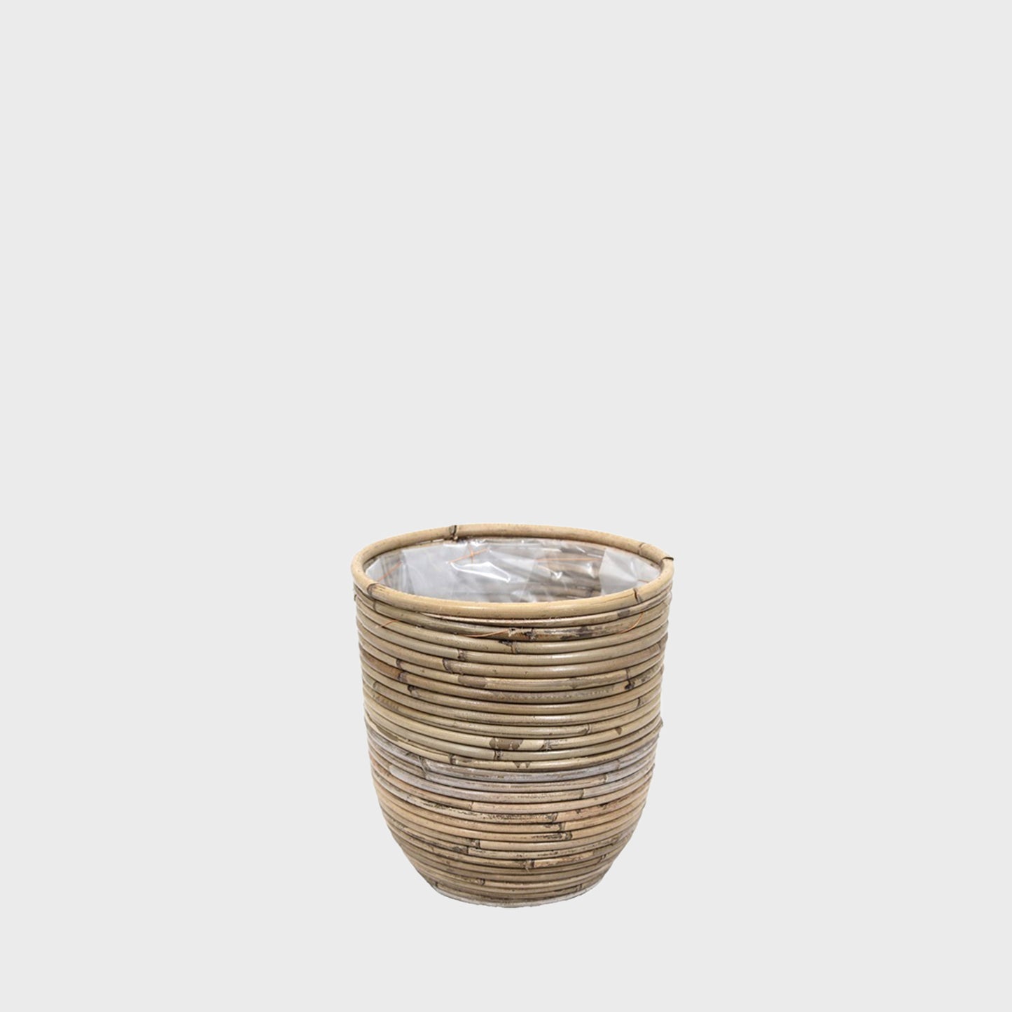 Rattan Topf Natur 20cm