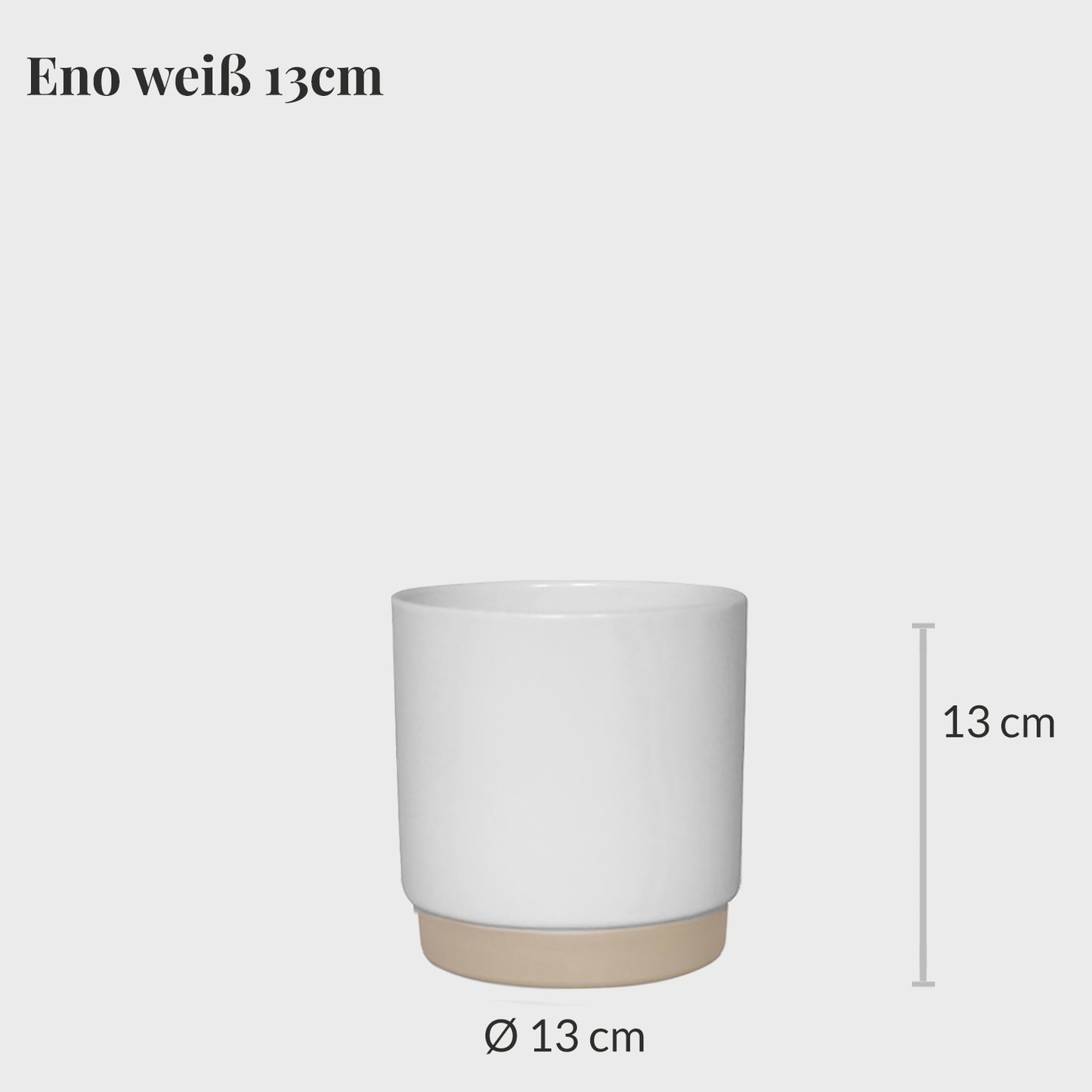6er Übertopfset 1L 1M 4S Weiß-Natur